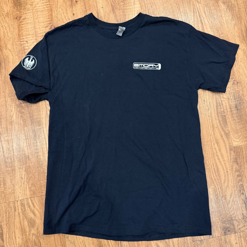 Emory Motorsports 356 Outlaws Graphic T-Shirt Mens Medium Black Porsche Racing